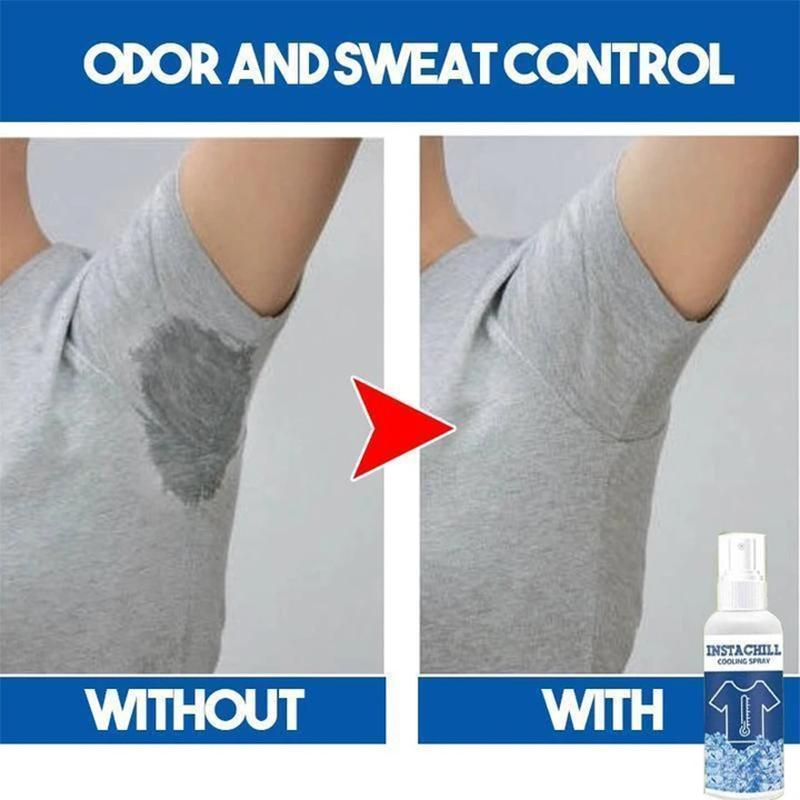 Instant cooling spray