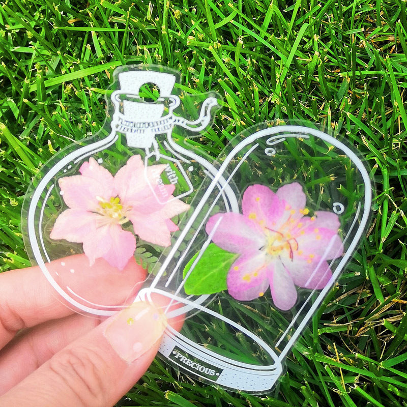 Dried Flower Bookmark Set