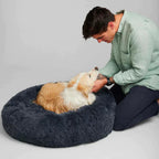 Large Orthopedic Dog Bed with Ergonomic Support – Soft, Durable, Hypoallergenic Comfort for All Breeds