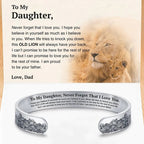 To My Daughter Proud of You Love Dad Bracelet