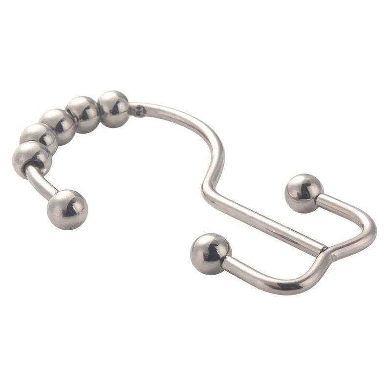 Stainless Steel Shower Curtain Hooks