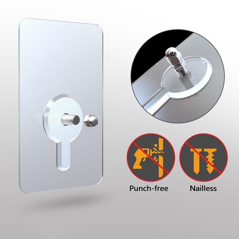 Non-perforating, non-marking screw stickers, 10 pieces