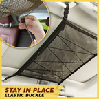 Car blanket storage net