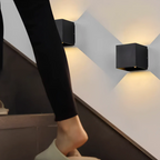 Modern Black Aluminium Wall Light