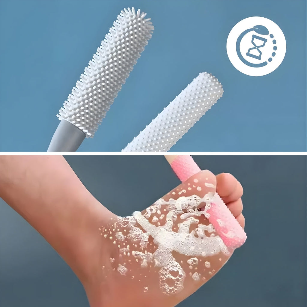 Deep Dirt And Dead Skin Removal – Soft Silicone Bristles – Sensitive Feet And Daily Hygiene