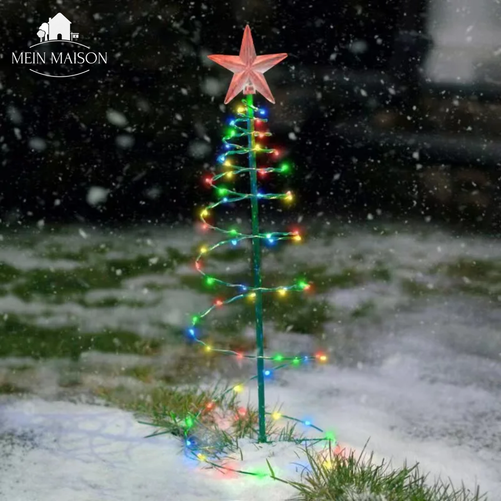 SolarTree – The charming LED Christmas tree powered by solar energy