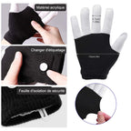 Leather Gloves Finger Lights 3 Colors 6 Modes