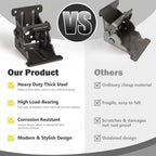 Table support self-locking hinge