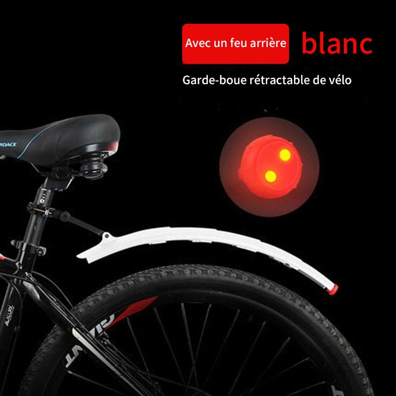Retractable bike fender