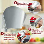 New Stainless steel pouring shield