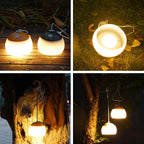 Retro LED Camping Lamp - Rechargeable USB Light