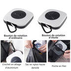 Ciaoviesac De Courses With Rotatable Storage Container