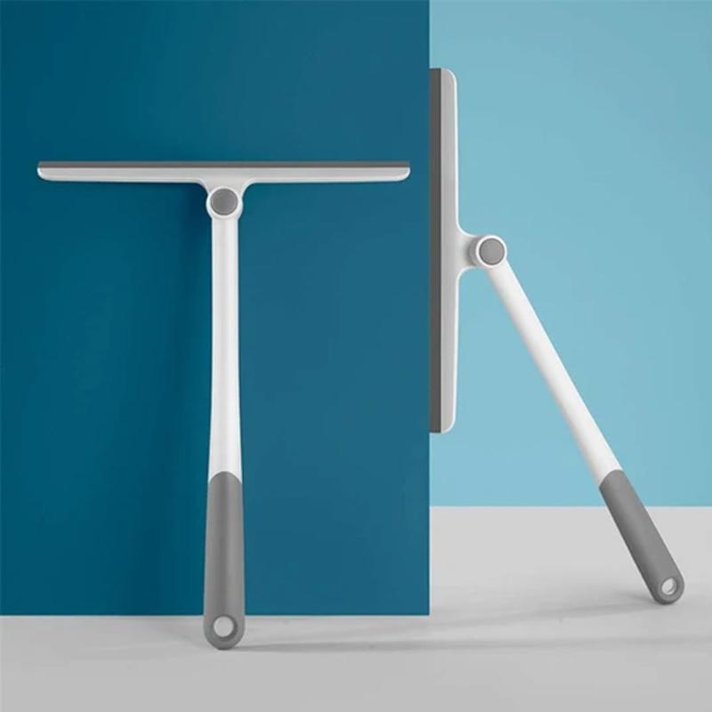 Shower squeegee for glass