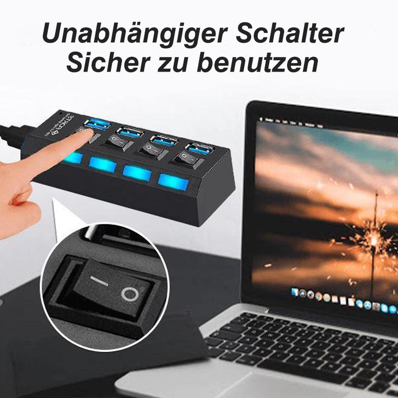 High-Speed USB Hub with Multiple Ports