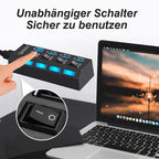 High-Speed USB Hub with Multiple Ports