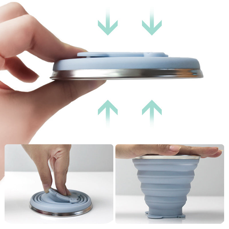 Portable Silicone Cups for Travel