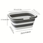 Foldable Ultra Flex Multi-Use Basket – For Camping, BBQ and Household Use