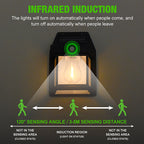 Solar Wolfram Wall Light