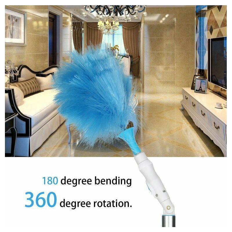 Hurricane Spinning Duster with 2 replaceable Brushes