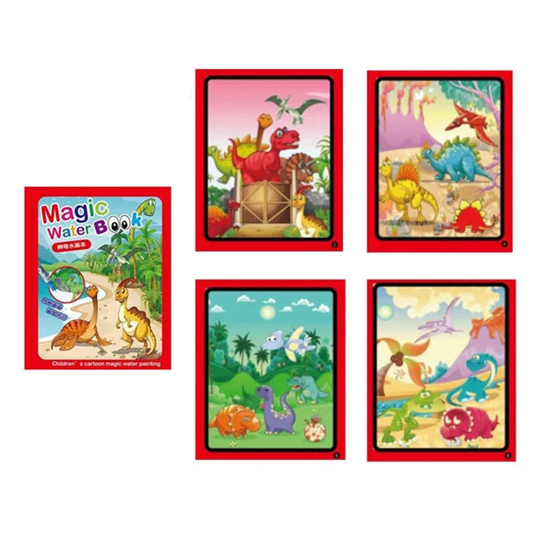 Magical Water Coloring Book