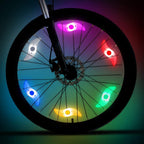 GloBike - LED Bicycle Wheel Light with Clip-On Installation