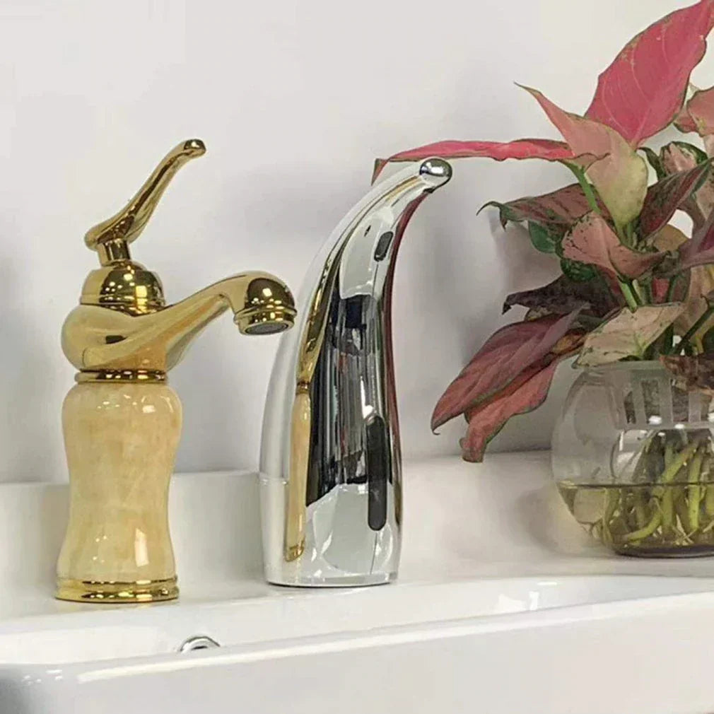 Automatic Soap Dispenser "HygiFlow" with Sensor and Modern Design