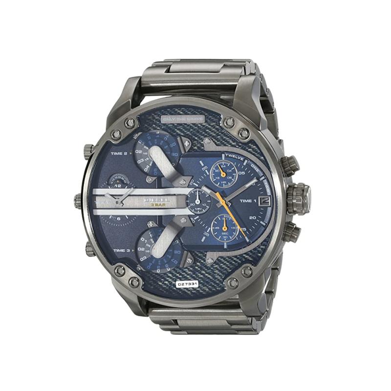 Stainless Steel Chronograph Quartz Watch