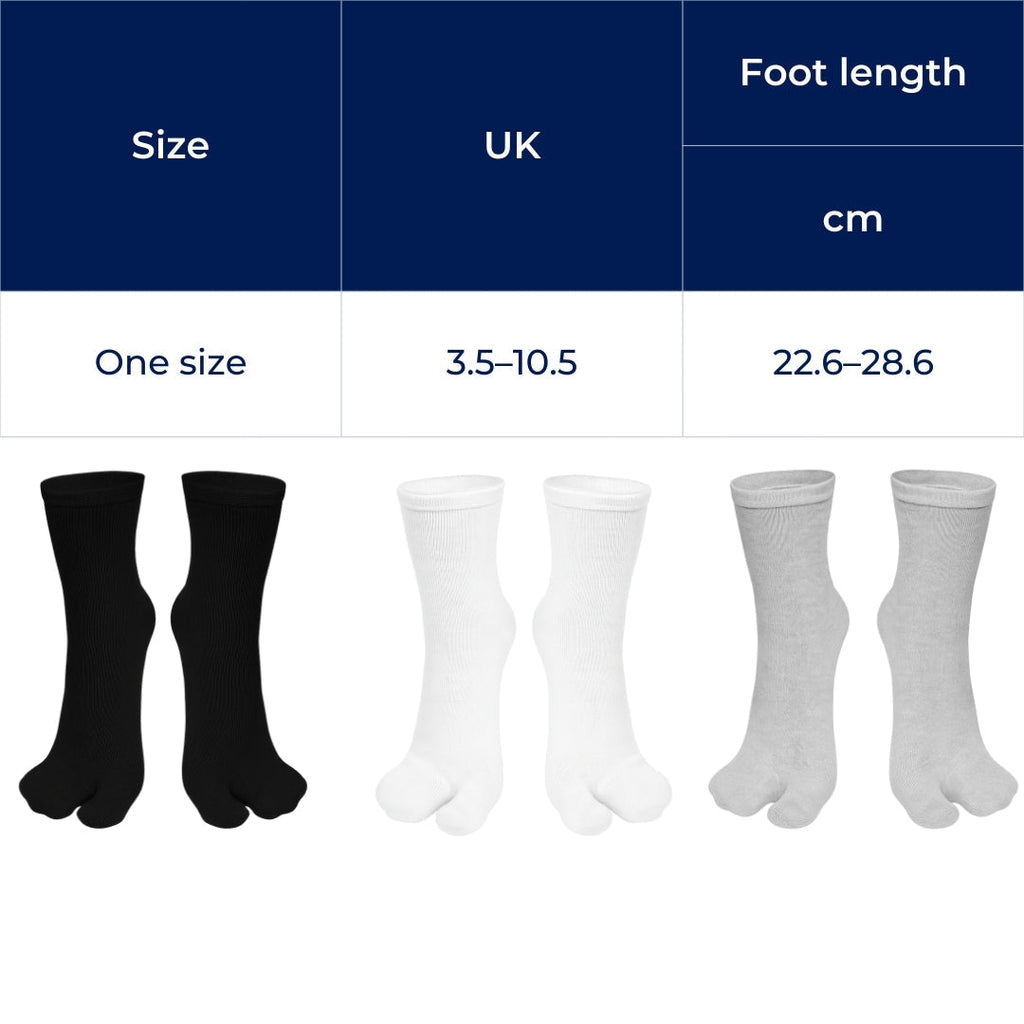 Toe Bunion Socks – Cushioned Support – Pain Relief – Reduces Swelling – Improves Alignment – All-Day Comfort