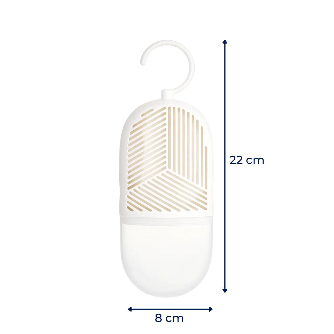 Stops Damp & Musty Smells – Transparent Water-View – Long-Lasting Freshness For Clothes Storage