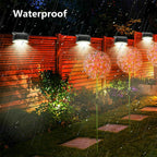 Waterproof Stair Solar Lights for Outdoors (4 pieces)