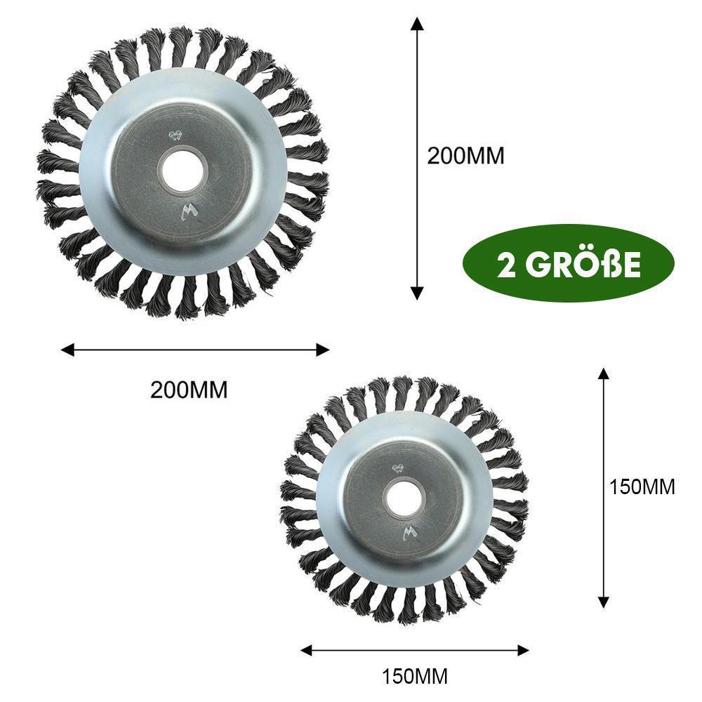 Round Twist Wire Wheel Brush for Brushing / Weed Cutting