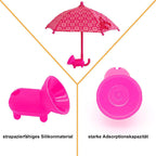 Cute phone holder with sunshade