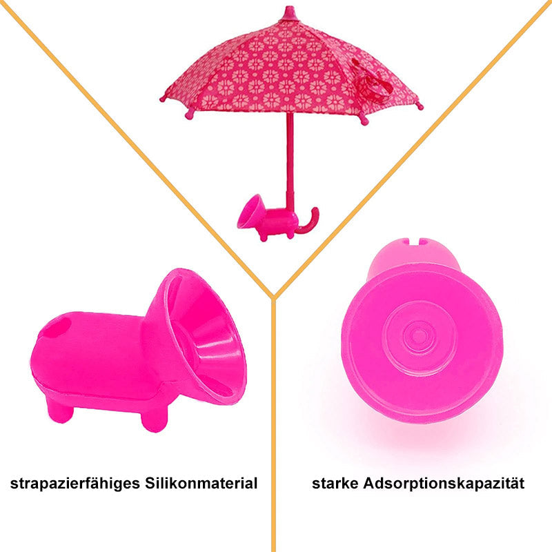 Cute phone holder with sunshade
