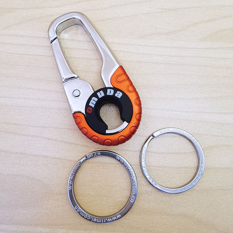 Creative keychain made of stainless steel