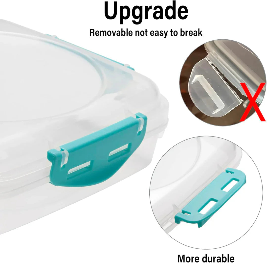 Leak-proof lunch boxes (set of 4)