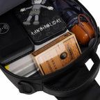 Multi-purpose chest pocket with charging port