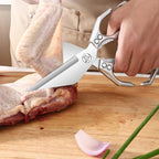 Multi-functional heavy-duty kitchen scissors