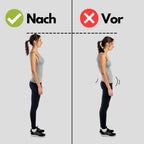 HealthPost 3-in-1 Back Posture Corrector | Adjustable Back Support for Office, Sports & Daily Life | Upper & Lower Back