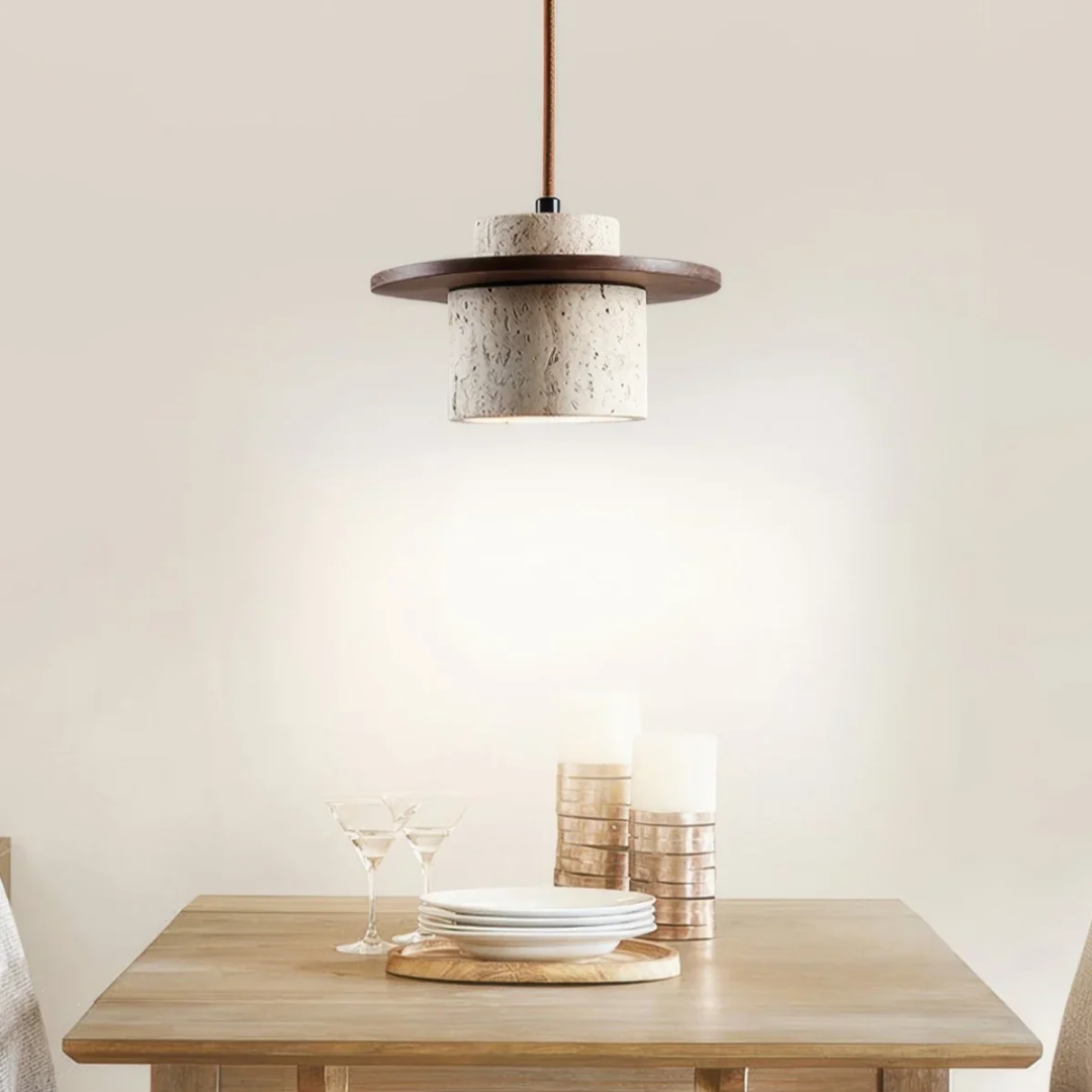 Luxury Travertine Design Pendant Light
