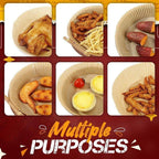 Air Fryer Disposable Paper Liners (50 pieces)