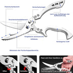 Robust Bone Scissors made of Stainless Steel
