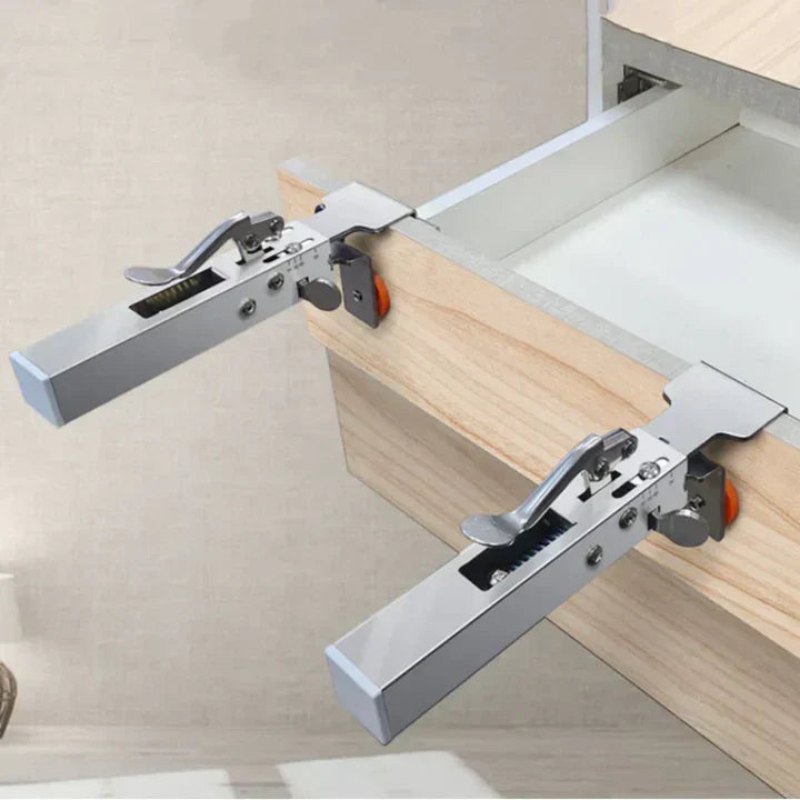 for quick and secure drawer installation