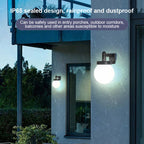 Solar Wall Sphere Light (2 pieces)