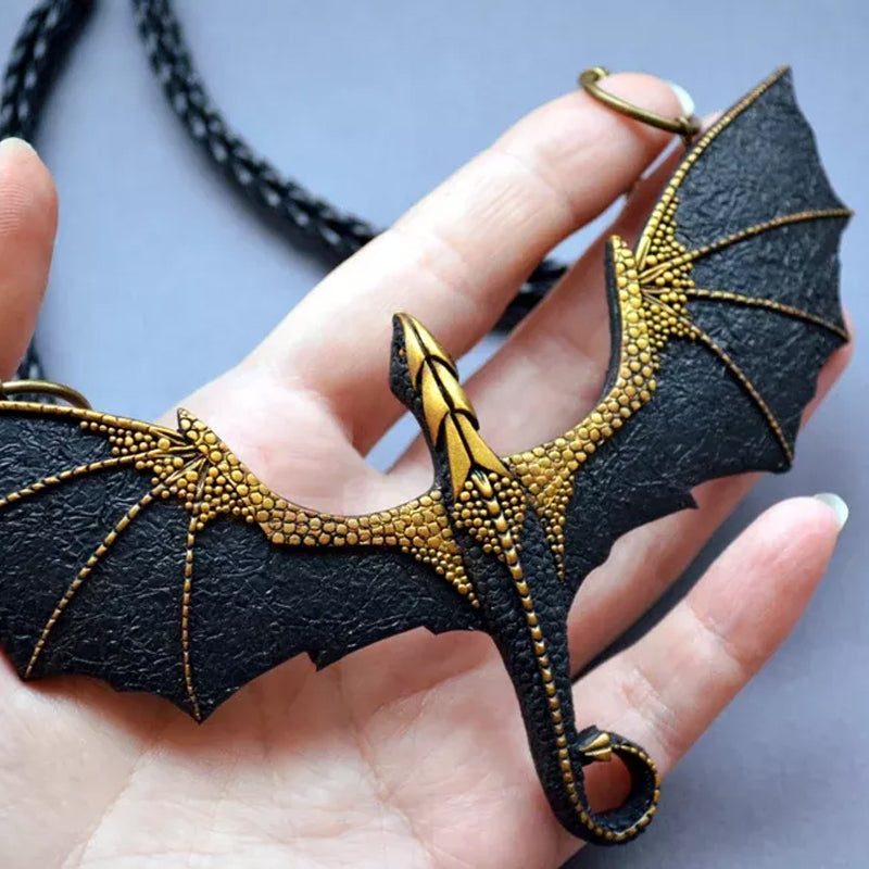 Flying Dragons Necklace