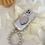 Matte Silver Ball Bracelet Air Cushion Case for iPhone