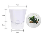 Plant pot with water reservoir – Self-watering flower pot for houseplants