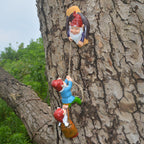 Gnome Climbing Ornament
