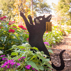 Metal Cat Decoration