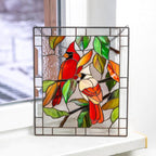 Rectangular Bird Pendant Window Decoration