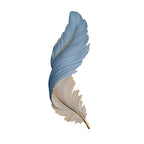 Modern Wall LED Lighting with Feathers and USB Power